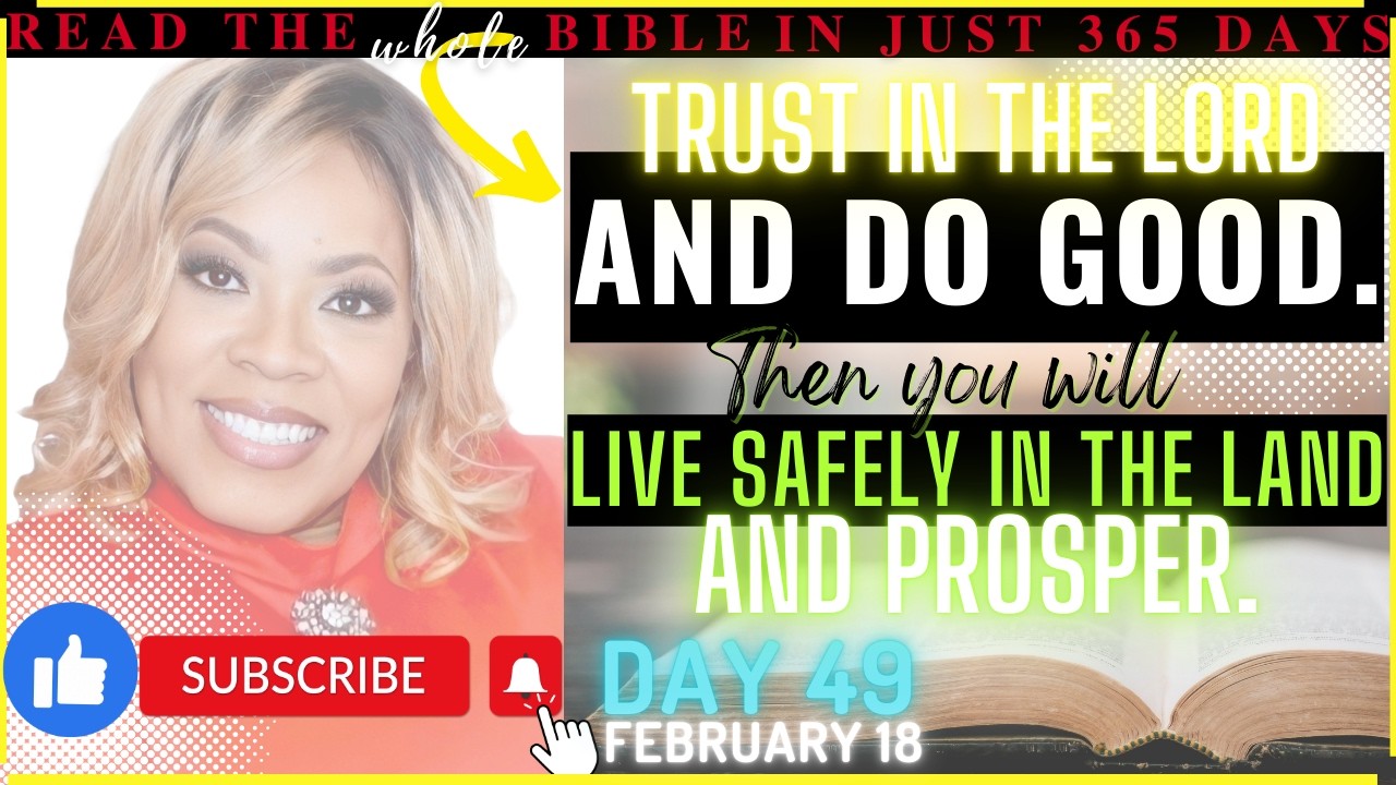 Read the Whole Bible in 365 Days With Pamela Hope - February 18 - YouTube