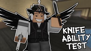 How To Become Really Good At Knife Ability Test Roblox Kat Youtube - roblox knife test