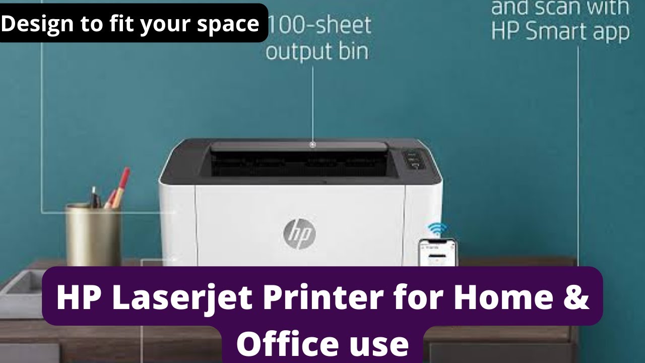 HP Laserjet 108w wireless Printer Specs || Design to your space || #hpwifiprinter - YouTube