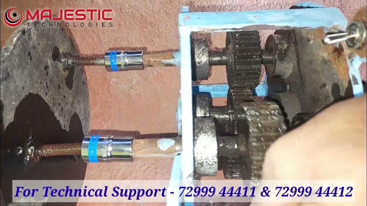 FABRICATION OF MULTI WHEEL NUT REMOVER AND TIGHTENER/ BANGALORE PROJECT