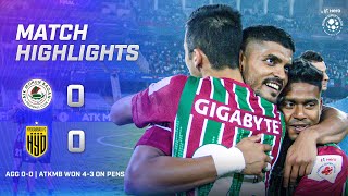 Highlights - ATKMB 0-0 HFC (0-0 Agg, 4-3 pens) | Semi-Final 2 2nd Leg, Hero ISL 2022-23 Playoffs