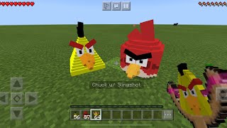 Angry Birds MOD in Minecraft PE