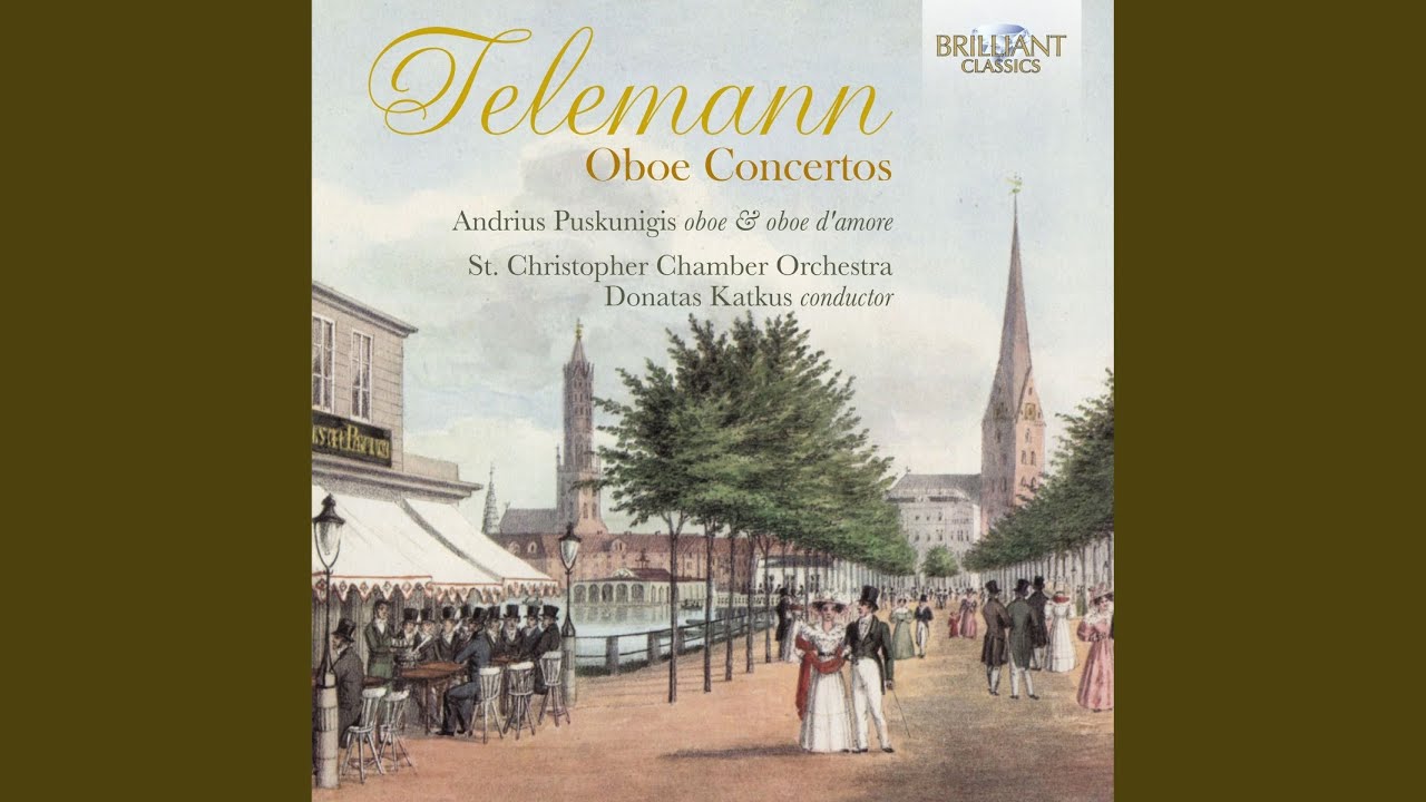 Concerto for Oboe d'amore in A Major, TWV 512 I. Siciliano YouTube