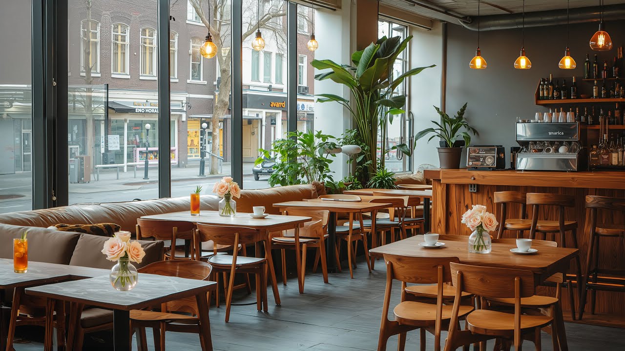 Нежный джаз-инструментал 🌤️ Атмосфера утреннего кафе ☕ Повышает творческий потенциал и уменьшает ...