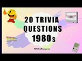 20 Trivia Questions (1980s)