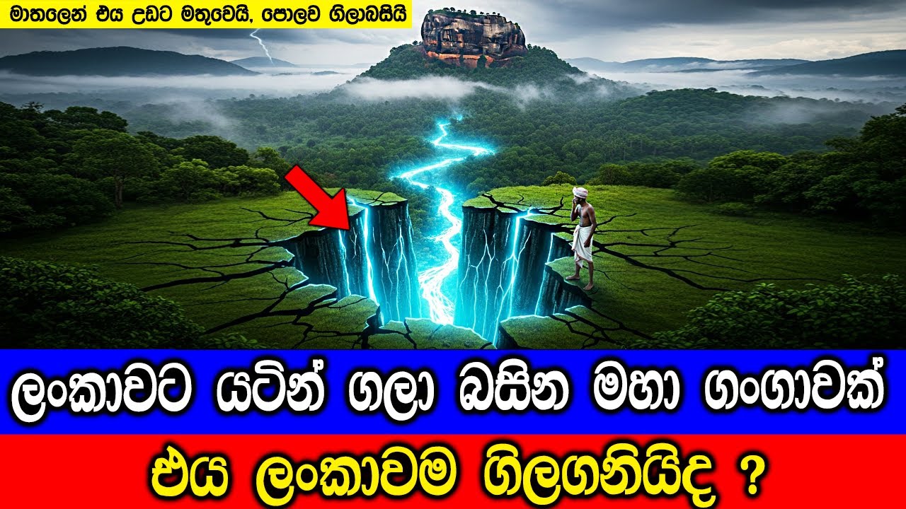 ලංකාව යටින් ගලා බසින ගංගාව, පොළව ගිලගනීවිද ? A hidden river beneath Sri Lanka, Karst Topography.