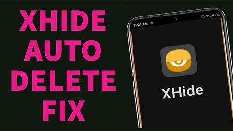 XHide Auto Delete Problem | Can you Fix XHide Auto Delete | AUR TechTips