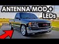 How to Delete Antenna and MORE!!! (Slammed Sierra Project)