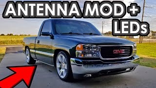 How to Delete Antenna and MORE!!! (Slammed Sierra Project)