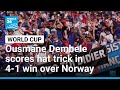 France cruise past Norway 4-1 • FRANCE 24 English