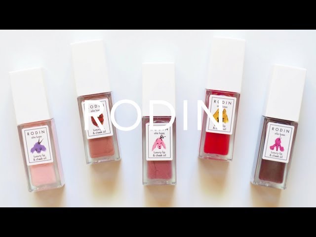 RODIN Luxury Lip & Cheek Oils | Swatches and Review