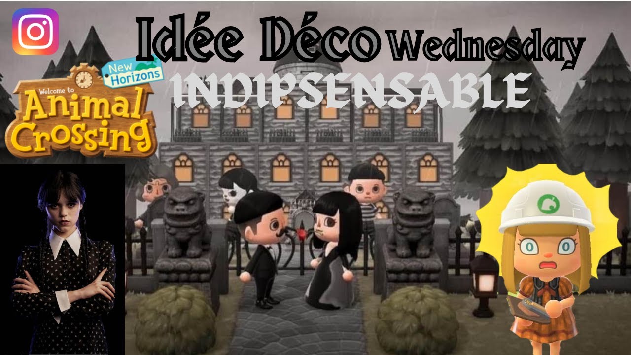 Idées Déco thème Mercredi Addams