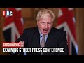 Boris Johnson hosts Downing Street press conference | Watch LIVE