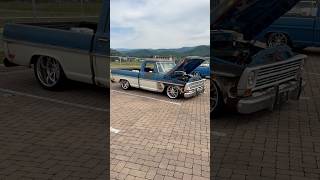 Would you own this? ￼1969 F100 Supercharged Coyote Powered slammed on 20s? Full video ☝️☝️☝️