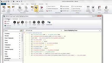 Visual Logic Interface Feature Demo in SIMUL8