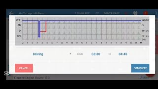 Editing your HOS Logs