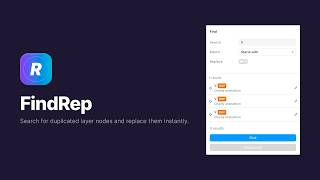 FindRep - my first tool generated by #AI agent in Figma