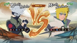 Naruto Shippuden: Ultimate Ninja Storm 4, Kakashi Hatake VS Minato Namikaze!