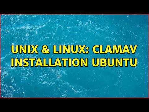 Unix & Linux: ClamAV installation Ubuntu (2 Solutions!!)