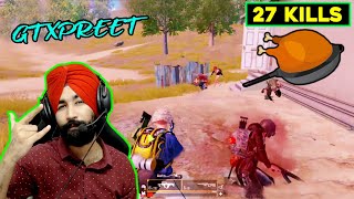 PRABH + PREET FULL RUSH GAMEPLAY || 27 TEAM KILLS || PUBG MOBILE