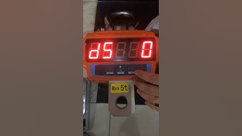 HƯỚNG DẪN CÀI ĐẶT SAI SỐ (BƯỚC NHẢY) CÂN TREO OCS-JJE