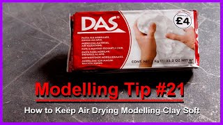 Modelling Tip #21 How to Keep Air Drying Modelling Clay Soft screenshot 1