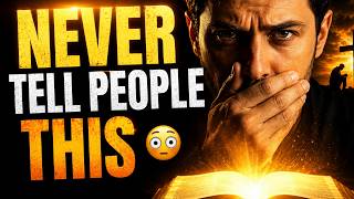GOD SAID NEVER TELL THESE 5 THINGS TO ANYONE 😳
