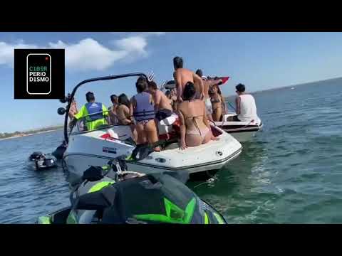 ? ESCÁNDALO POR UNA FIESTA EN MEDIO DEL RÍO‼️ Mirá el #video ??