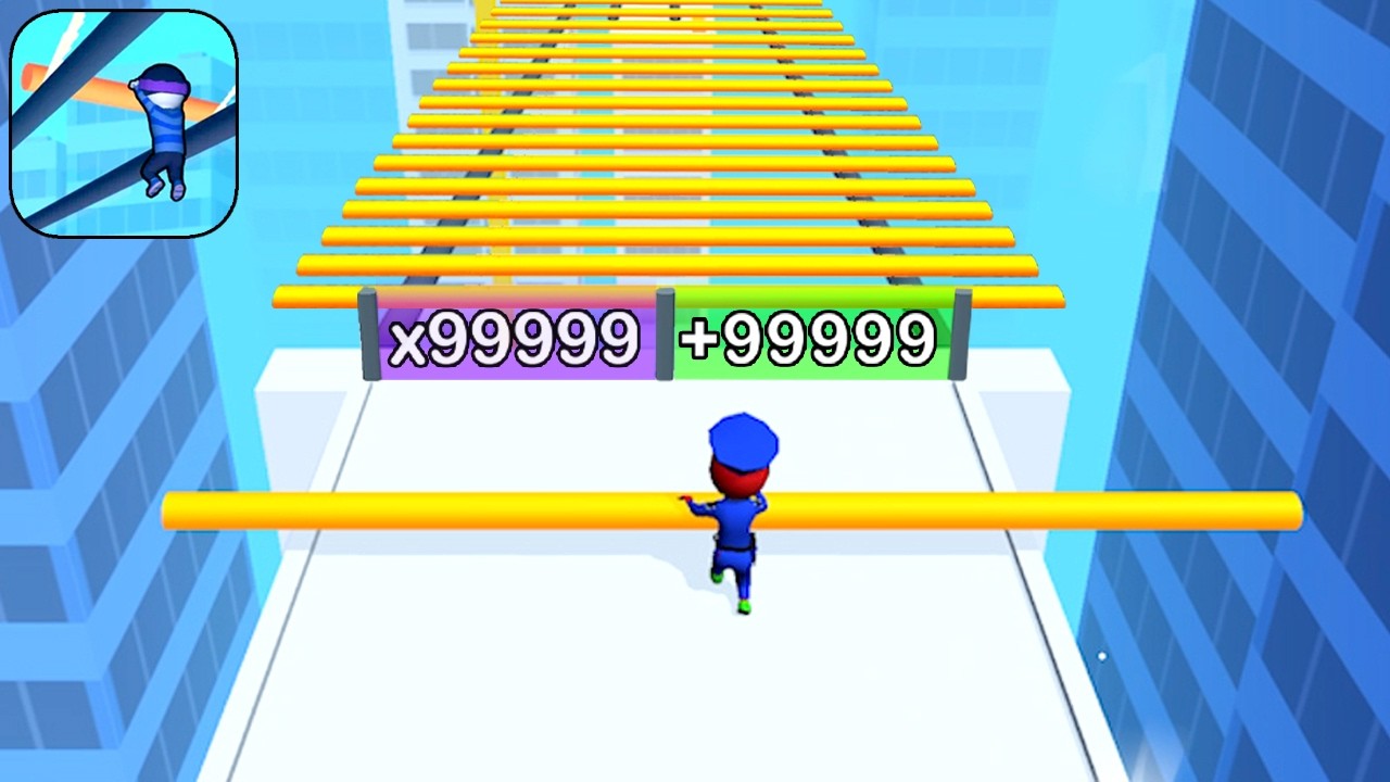 Speed Rails Game ROOF RAILS - New Gameplay Walkthrough (iOS,Android) Latest Update Max ...