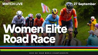 LIVE - Women Elite Road Race | 2025 UCI Road World Championships