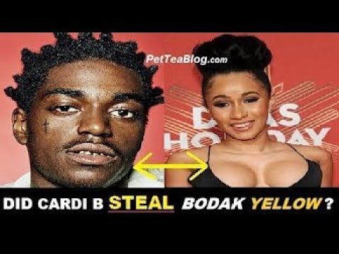 Cardi B Steals Bodak Yellow From Kodak Black 'No Flockin' He DiSS Her But Aint Mad ... (Video)