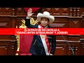 Nuevo presidente peruano da ultimátum a "delincuentes extranjeros" y emplaza a jóvenes