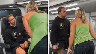 Man Stands Up To Angry Woman, Then...