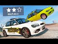 NEW Mod Adds GTA WANTED LEVEL To BeamNG Drive! - Fugitive Dashboard Mod