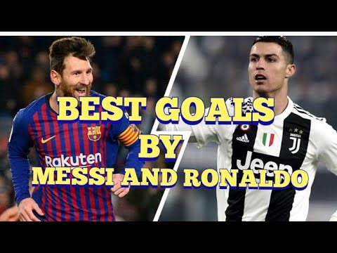 MESSI AND RONALDO BEST GOALS TOP 5 GOALS BY MESSI AND RONALDO - YouTube