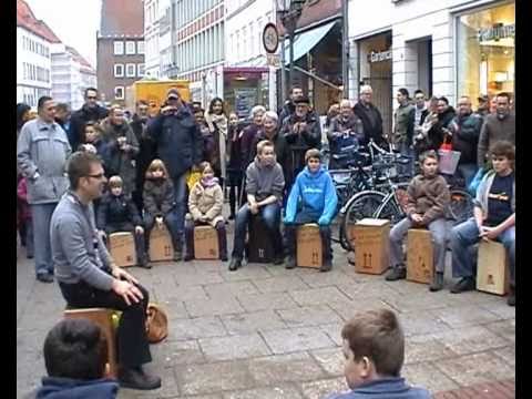 Rock around the Clock - Rock Cajon Rhythmus live mit den Schülern der Musikwerkstatt Lüneburg