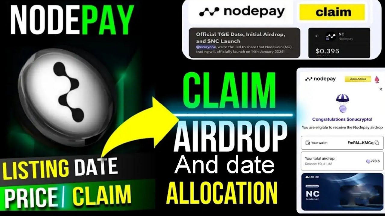 Nodepay Airdrop listing date | Nodepay final Allocation Nodepay airdrop ...