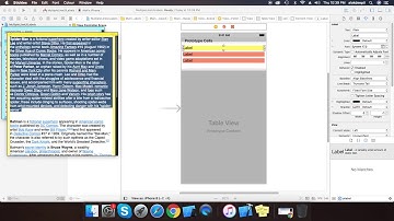 Creating an iOS App with multiline UILabels using Autolayout.