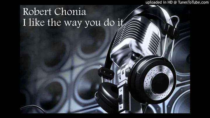 Robert Chonia - I Like The Way You Do It