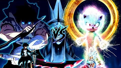 Sung Jin Woo OP (Solo Leveling) VS Sonic Chaos V4 JVL OP (all form) in Jump Force Mugen