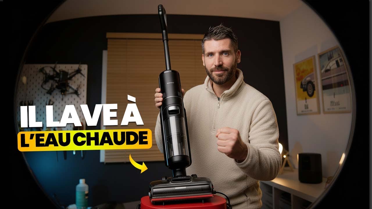 Dreame H15 Pro Heat : Test Complet + Avis (Aspirateur Laveur Eau Chaude)