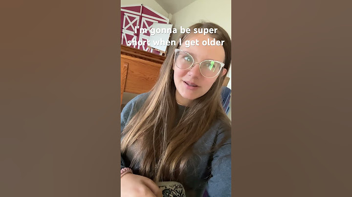 I’m not tall but people tell me I am?