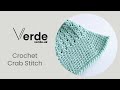 Crochet Crab Stitch Tutorial