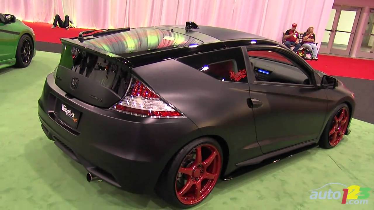 Meguiar's Wraptivo Honda CR-Z at SEMA 2010 - YouTube