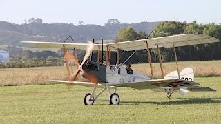 Royal Aircraft Factory 1912 B.E.2  First Flight From New Base  New Zealand 2016