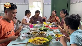Gia đình Khương Dừa ăn Tết đơn giản, quan trọng nhất là bữa cơm sum vầy hạnh phúc