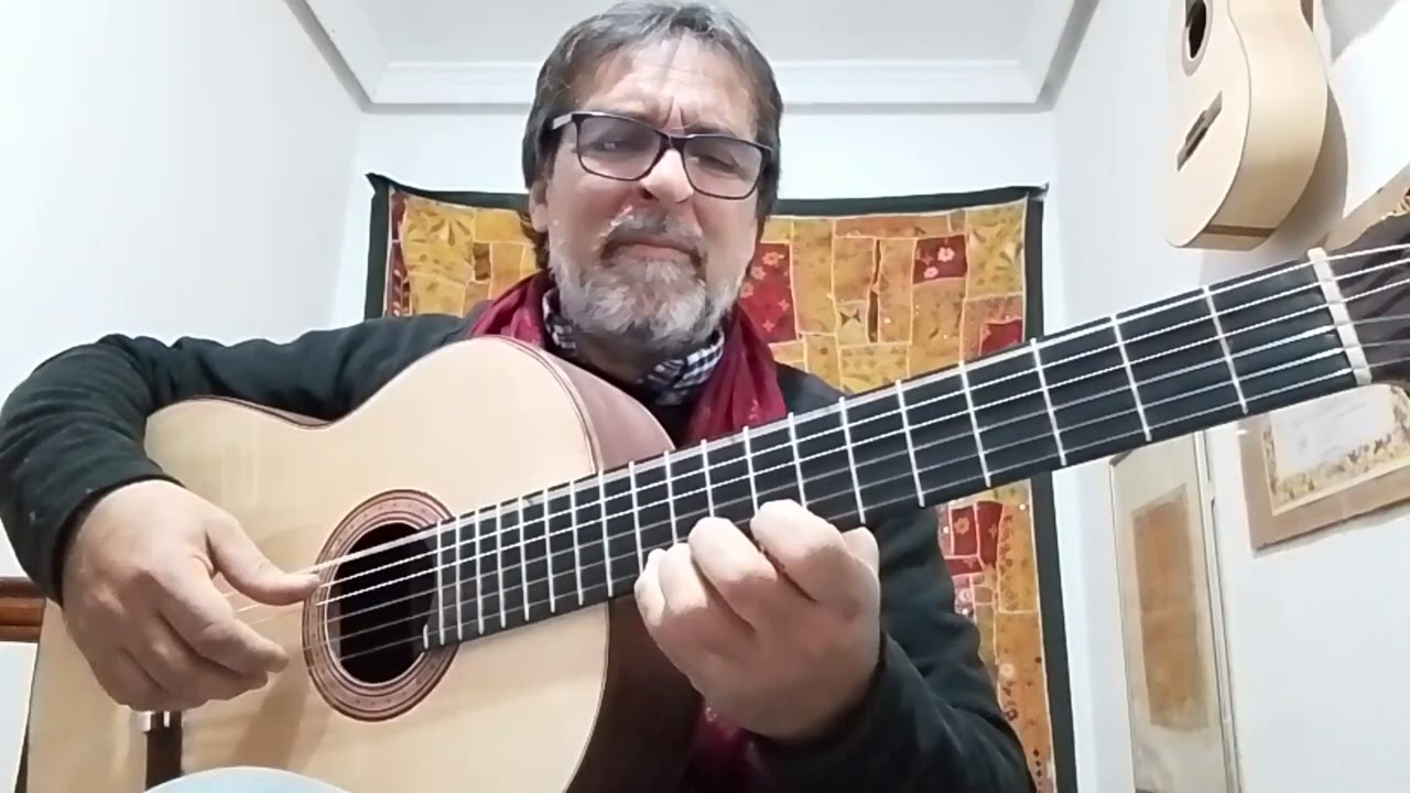GUITARRA DE MADASCASGAR Y PINO ABETO - tiro 665