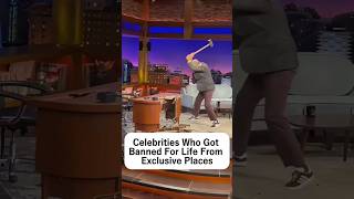 4 Celebrities Who Got Banned For Life From Exclusive Place. #usa #celebrity #hollywood #fyp #drama