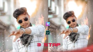 Picsart Portrait Fire Hand Editing. | Mg Editz | Free Picsart Tutorials Hindi screenshot 5