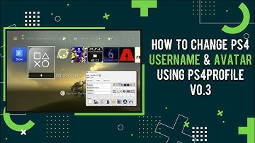 How To Change PS4 Username And Avatar Using PS4Profile v0.3